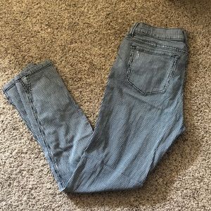 Banana Republic Pin-Stripe Jeans